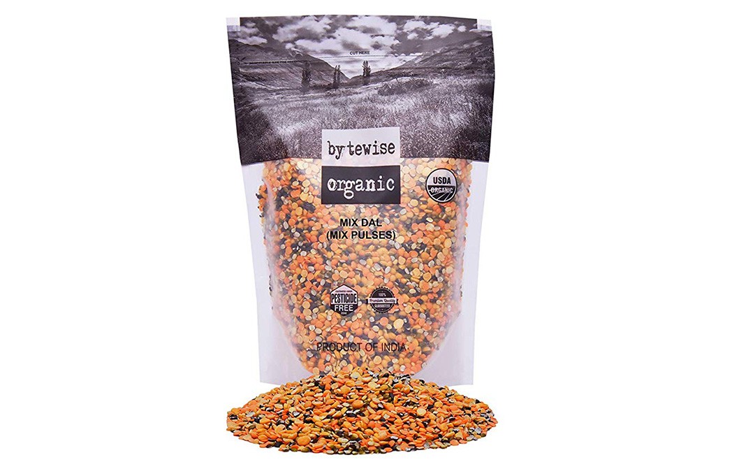 Bytewise Organic Mix Dal (Mix Pulses)   Pack  1 kilogram